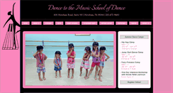 Desktop Screenshot of dancetothemusic.net